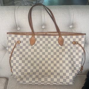 Louis Vuitton Damier Azur Neverfull MM